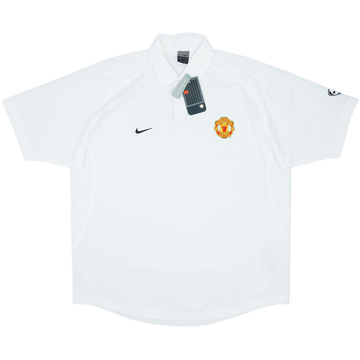 2003-04 Manchester United Nike Polo Shirt (XXL)