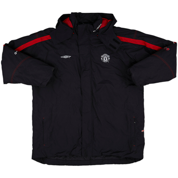 2000-01 Manchester United Umbro Padded Bench Coat - 8/10 - (XXL)