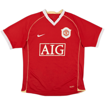 2006-07 Manchester United Home Shirt - 5/10 - (M)