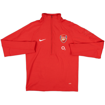 2005-06 Arsenal Nike 1/4 Zip Drill Top - 8/10 - (M)