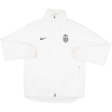 2011-12 Juventus Nike Hooded Rain Jacket - 8/10 - (M)