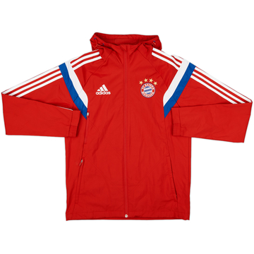 2014-15 Bayern Munich adidas Hooded Track Jacket - 8/10 - (S)