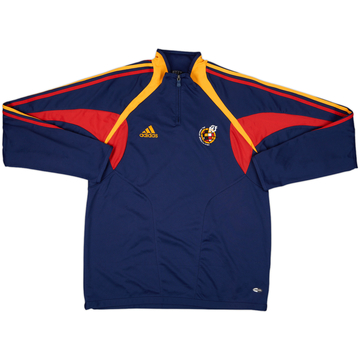 2004-05 Spain adidas 1/4 Zip Drill Top - 8/10 - (L/XL)