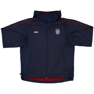 2007-09 England Umbro Hooded Track Jacket - 8/10 - (XL)