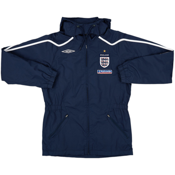 2007-09 England Umbro Hooded Rain Jacket - 8/10 - (S)