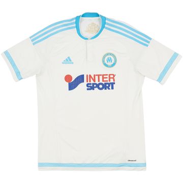 2015-16 Olympique Marseille Home Shirt - 5/10 - (M)