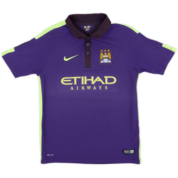 2014-15 Manchester City Third Shirt - 6/10 - (L.Boys)