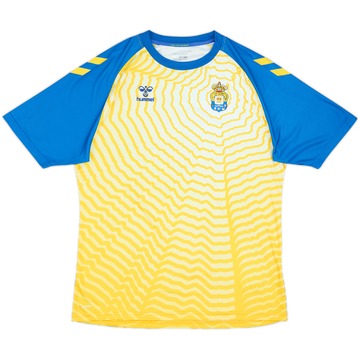 2021-22 Las Palmas Hummel Pre-Match Training Shirt - 8/10 - (L)