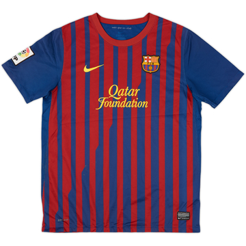 2011-12 Barcelona Home Shirt - 6/10 - (XL.Boys)