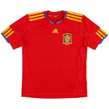 2009-10 Spain Home Shirt - 7/10 - (L.Boys)