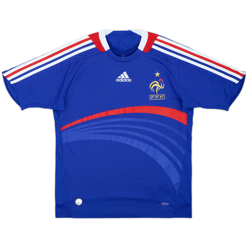 2007-08 France Home Shirt - 8/10 - (L.Boys)