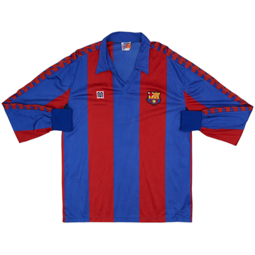 1984-89 Barcelona Home L/S Shirt - 8/10 - (XL)