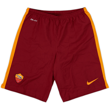 2015-16 Roma Alternate Home Shorts - 10/10 - (S)