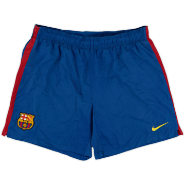 2009-10 Barcelona Home Shorts - 9/10 - (XL)