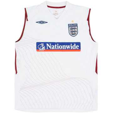 2008-09 England Umbro Training Vest - 5/10 - (L)