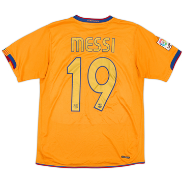 2006-08 Barcelona Away Shirt Messi #19 - 6/10 - (S)