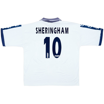 1995-97 Tottenham Home Shirt Sheringham #10 - 7/10 - (XXL)