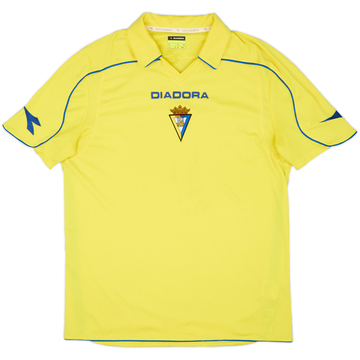 2008-09 Cadiz Home Shirt - 6/10 - (M)