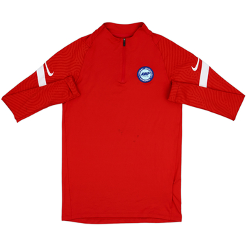 2020-21 Singapore FA Nike 1/4 Zip Drill Top - 6/10 - (S)