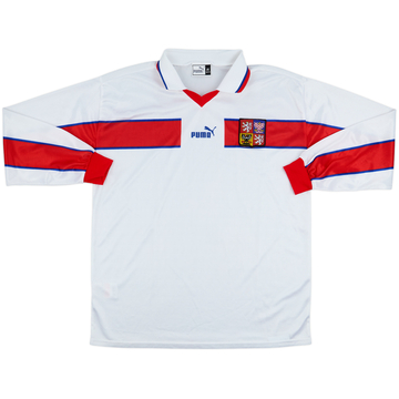 1998-00 Czech Republic Away L/S Shirt - 6/10 - (XL)