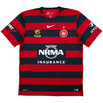 2015-16 Western Sydney Wanderers Home Shirt - 8/10 - (L)