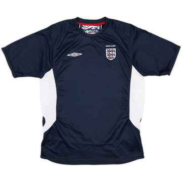 2004-06 England Umbro Training Shirt - 7/10 - (XL.Boys)