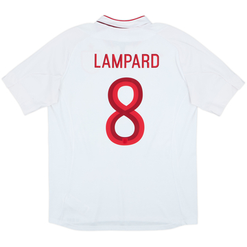 2012-13 England Home Shirt Lampard #8 - 6/10 - (S)