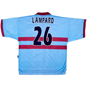 Camiseta de visitante Centenario del West Ham 1995-97 Lampard #26 - 6/10 - (XXL)