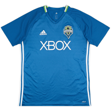 2016 Seattle Sounders Authentic adidas Training Shirt - 6/10 - (L)