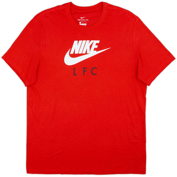 2020-21 Liverpool Nike Cotton Tee - 8/10 - (L)