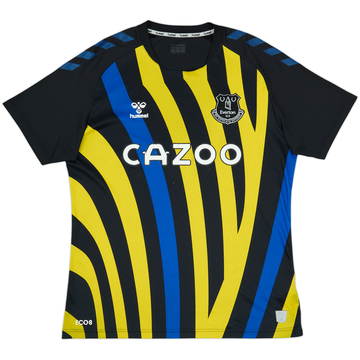 2021-22 Everton GK S/S Shirt - 5/10 - (XL)