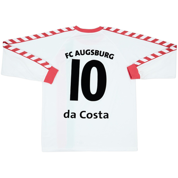 2006-07 Augsburg Home L/S Shirt da Costa #10 - 6/10 - (L)