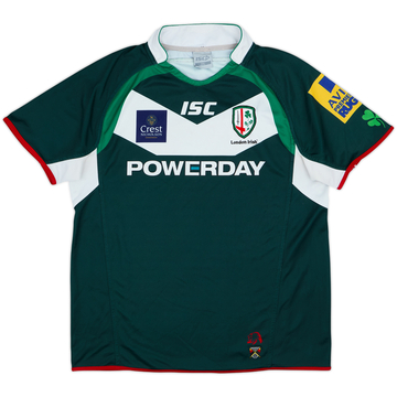 2013-14 London Irish Rugby Home Shirt - 8/10 - (XXL)