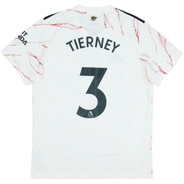 2020-21 Arsenal Away Shirt Tierney #3 - 8/10 - (L)