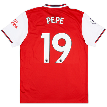 2019-20 Arsenal Home Shirt Pepe #19 - 8/10 - (M)