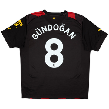 2022-23 Manchester City Away Shirt Gundogan #8 - 6/10 - (L)