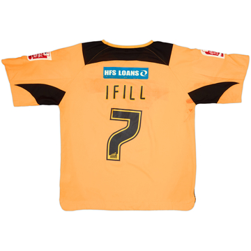 2005-06 Sheffield United Signed Match Issue Third Shirt Ifill #7