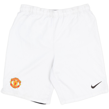 2013-14 Manchester United Home Shorts - 5/10 - (XL.Boys)
