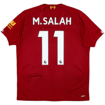 2019-20 Liverpool Home Shirt M.Salah #11 - 6/10 - (15-16 Years)