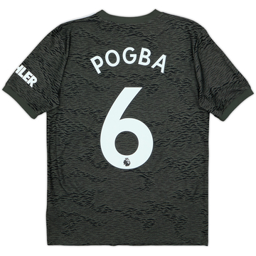 2020-21 Manchester United Away Shirt Pogba #6 - 10/10 - (13-14 Years)