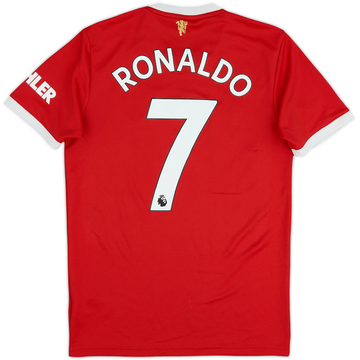 2021-22 Manchester United Home Shirt Ronaldo #7 - 5/10 - (S)