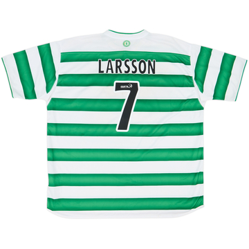 2003-04 Celtic Home Shirt Larsson #7 - 6/10 - (3XL)