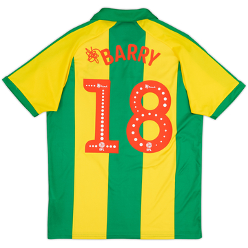 2022-23 West Brom Away Shirt Barry #18 - 7/10 - (M)