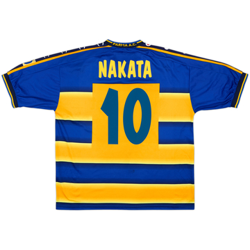2002-03 Parma Home Shirt Nakata #10 - 6/10 - (M)