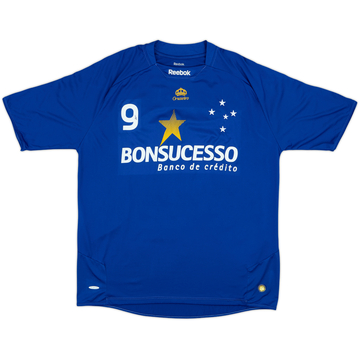 2009 Cruzeiro Home Shirt #9 - 8/10 - (L)