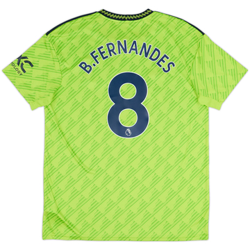 2022-23 Manchester United Third Shirt B.Fernandes #8 - 8/10 - (S)