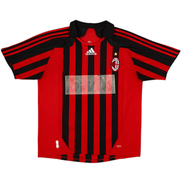 2007-08 AC Milan Home Shirt - 4/10 - (XL.Boys)