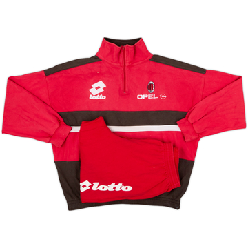 1994-95 AC Milan Lotto Tracksuit - 7/10 - (S)