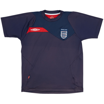 2007-08 England Umbro Training Shirt - 9/10 - (S)