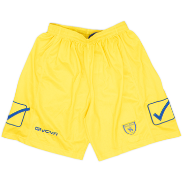 2011-12 Chievo Verona Home Shorts - 10/10 - (L)
